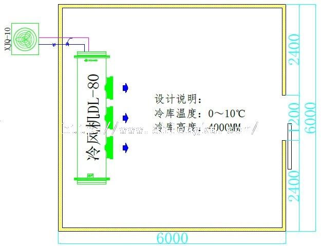 36平方化學(xué)冷庫(kù)平面圖 36平方化學(xué)冷庫(kù)平面圖