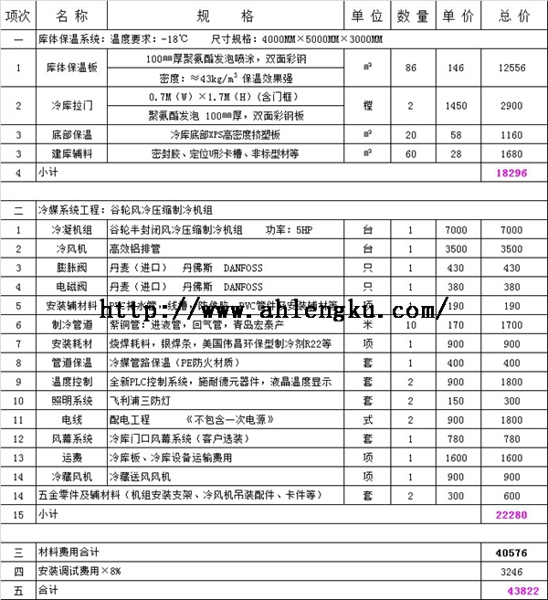 20平方低溫冷凍庫全套報價 20平方低溫冷凍庫全套報價.jpg
